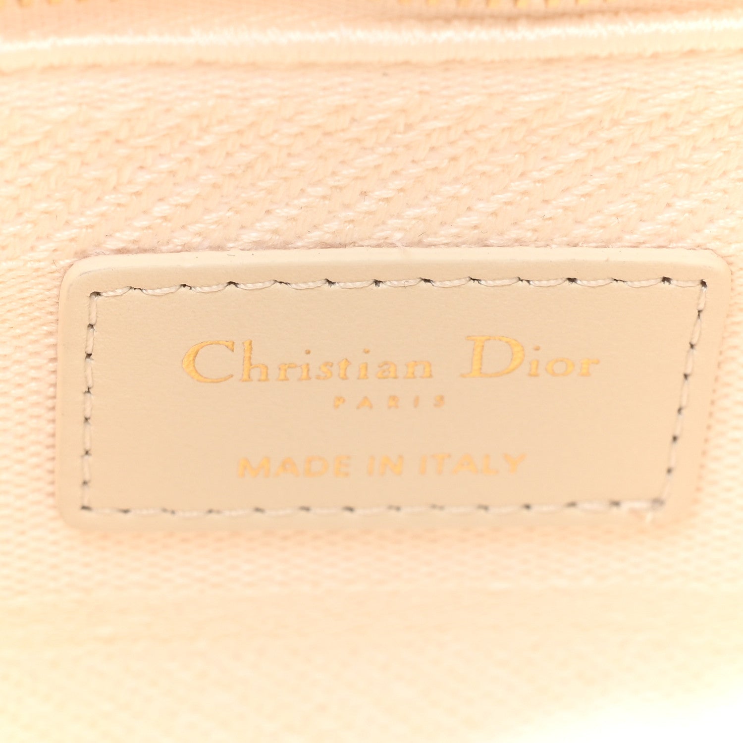Christian Dior Lace 3D Macrame Embroidered Medium Lady D-Lite White 6 of 8