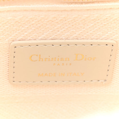 Christian Dior Lace 3D Macrame Embroidered Medium Lady D-Lite White 6 of 8