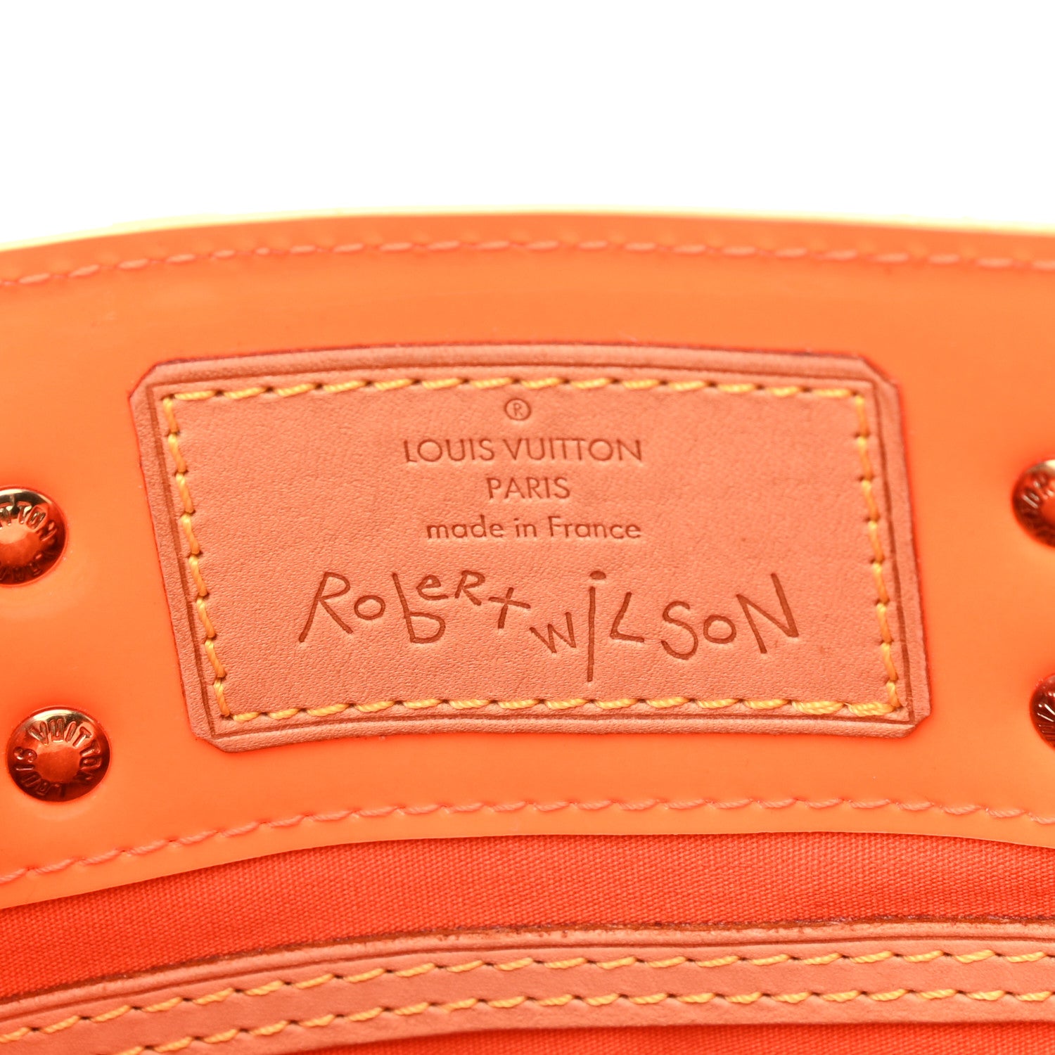 Louis Vuitton Vernis Fluo Reade PM Orange 5 of 11