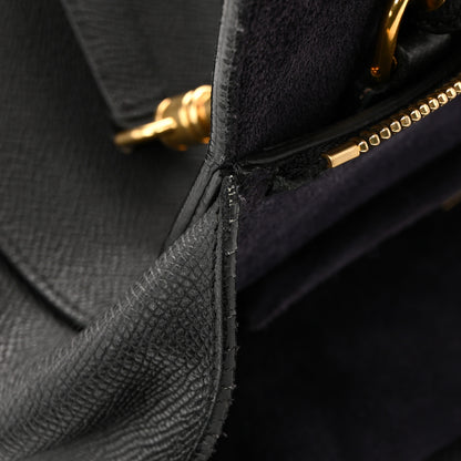 Celine Grained Calfskin Mini Belt Bag Black 10 of 11