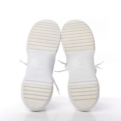 Louis Vuitton Calfskin Technical Nylon LV Archlight Sneaker 40.5 White Blue Pink 5 of 9