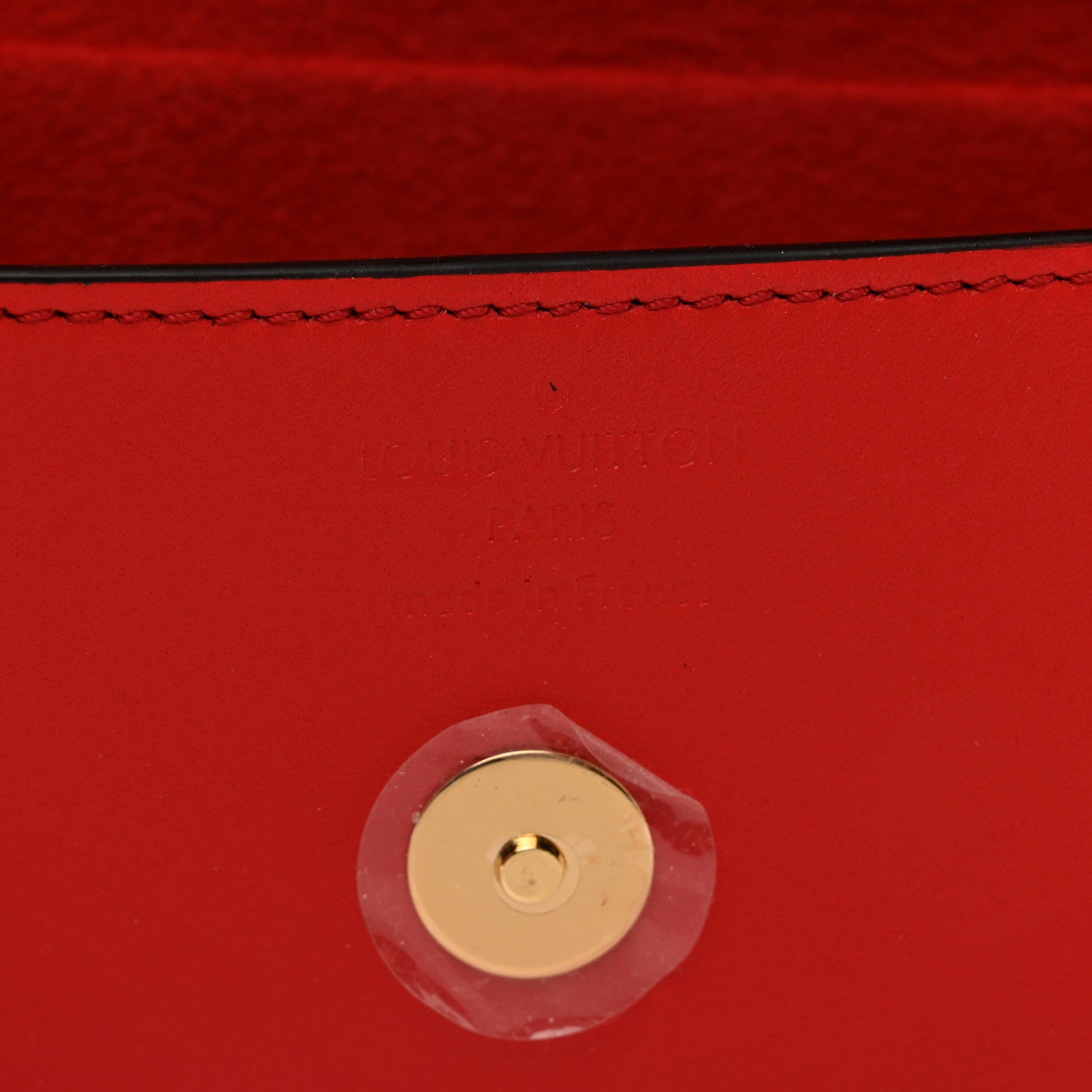 Louis Vuitton Monogram Woody Sunglass Case Rouge 6 of 7