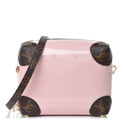 Louis Vuitton Patent Miroir Venice Rose Ballerine 1 of 7