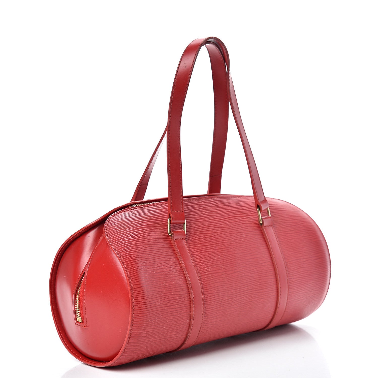 Louis Vuitton Epi Soufflot Castillan Red 3 of 27