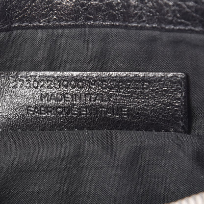 Balenciaga Agneau Arena Classic Hardware Medium Clip Black 7 of 9