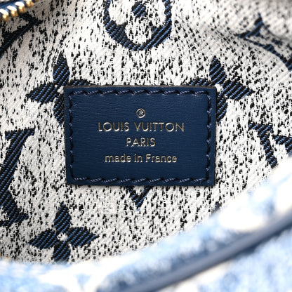 Louis Vuitton Monogram Jacquard Denim Loop Bleu 6 of 9