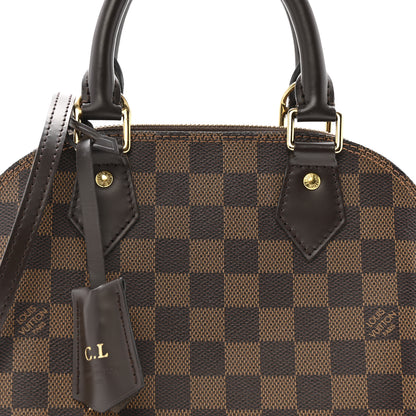 Louis Vuitton Damier Ebene Alma BB 7 of 15
