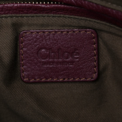 Chloe Calfskin Medium Marcie Satchel Dark Velvet 6 of 21