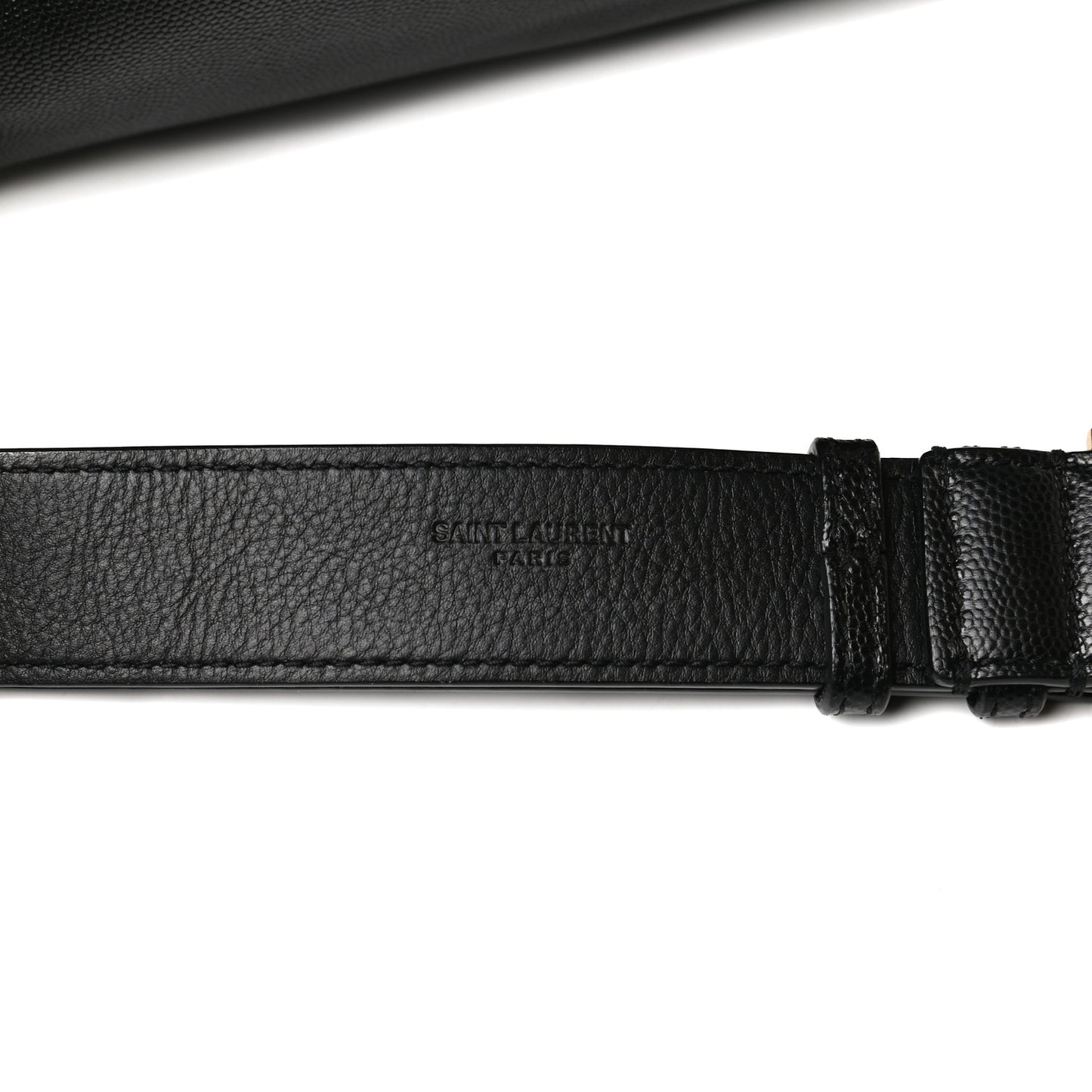 Grain De Poudre Monogram Belt Bag Black
