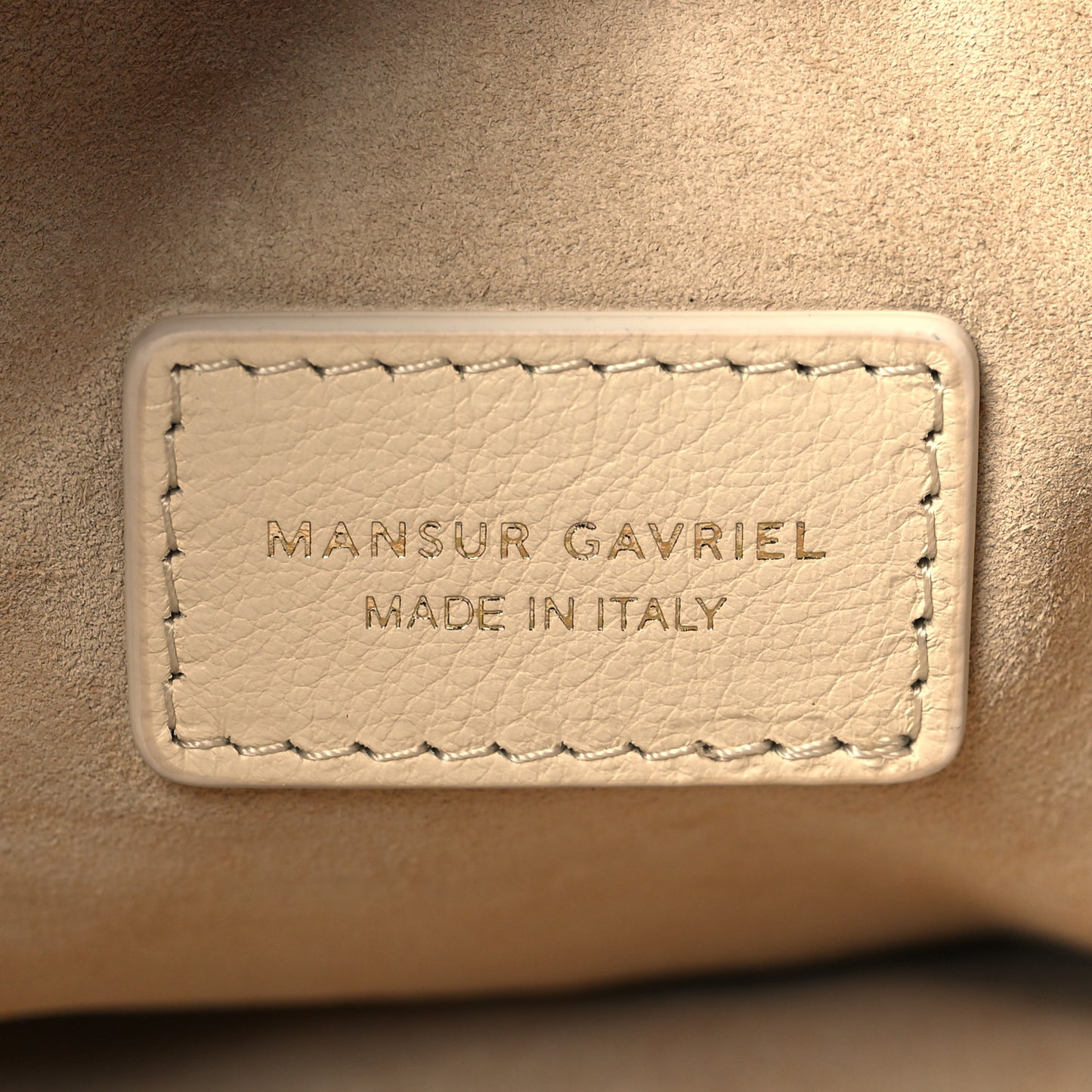 Calfskin Mini Swing Shoulder Bag Crema