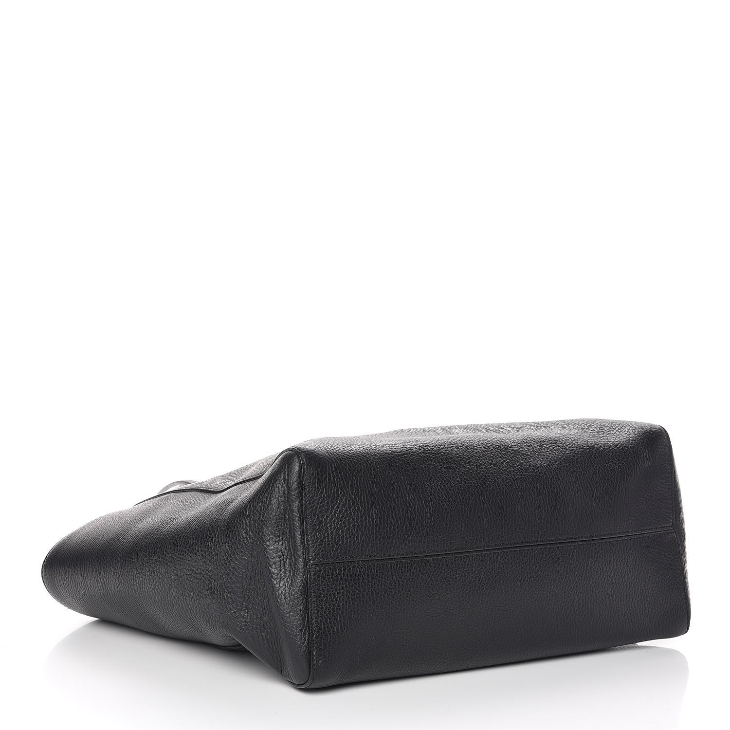Gucci Pebbled Calfskin Medium Swing Tote Black 4 of 9