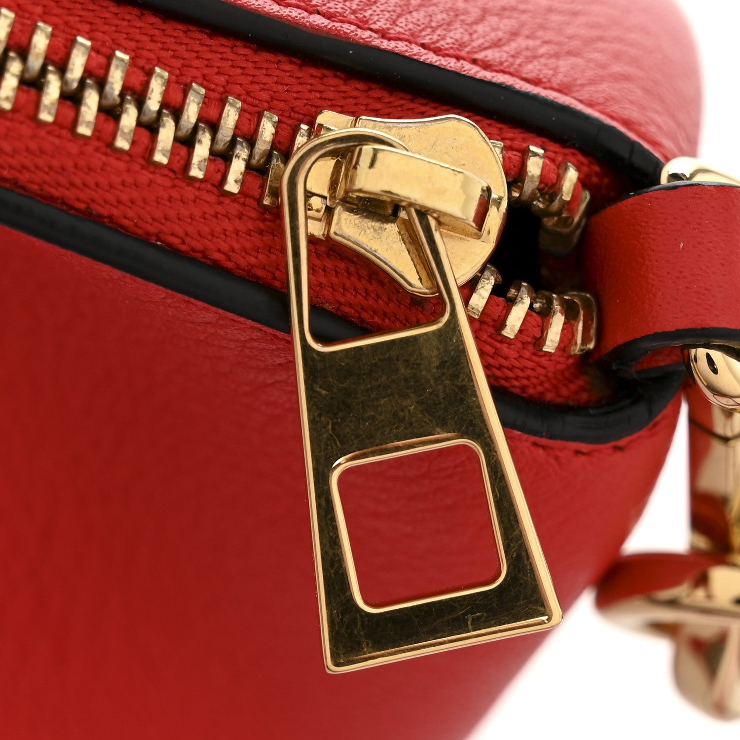 Loewe Calfskin Mini Elephant Crossbody Bag Scarlet Red 1772011
