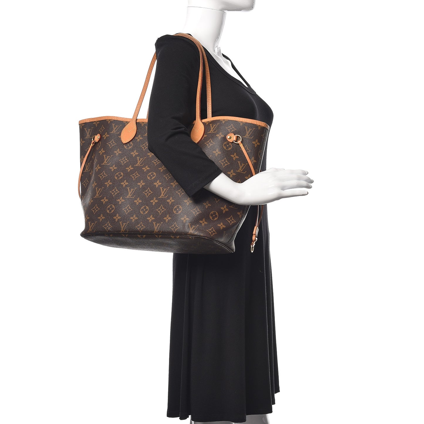 Monogram Neo Neverfull MM Pivoine