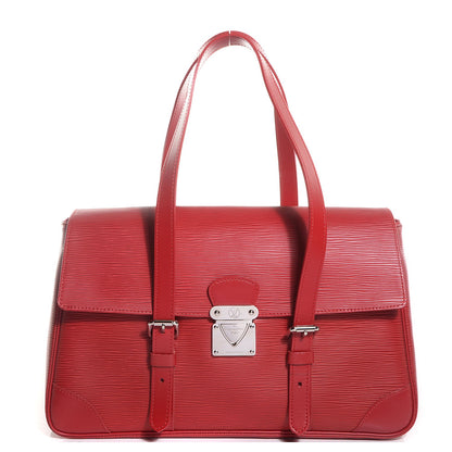 Louis Vuitton Epi Segur MM Rouge 1 of 7