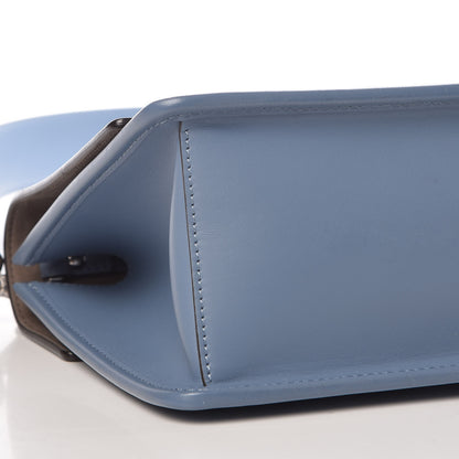 Fendi Vitello Century Opaco F is Fendi Kan I Shoulder Bag Ceruleo 9 of 10