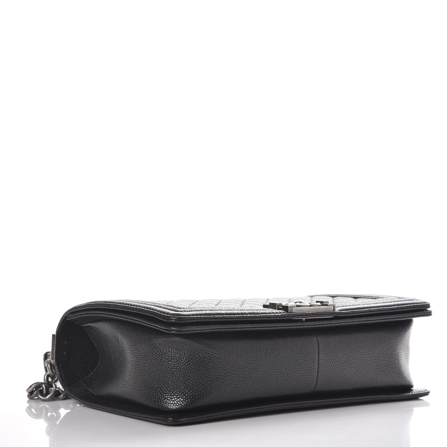 Caviar Quilted New Medium Boy Flap Black