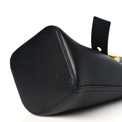 Loewe Smooth Calfskin Mini Pebble Bucket Bag Black 9 of 9