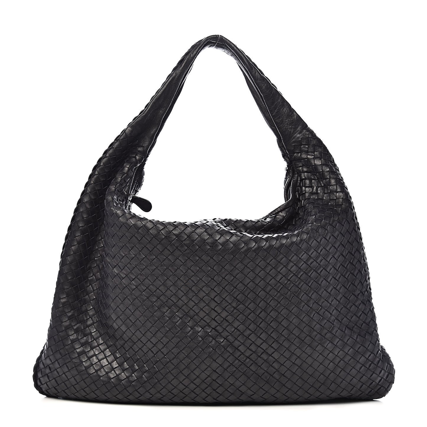 Nappa Intrecciato Maxi Veneta Hobo Tourmaline