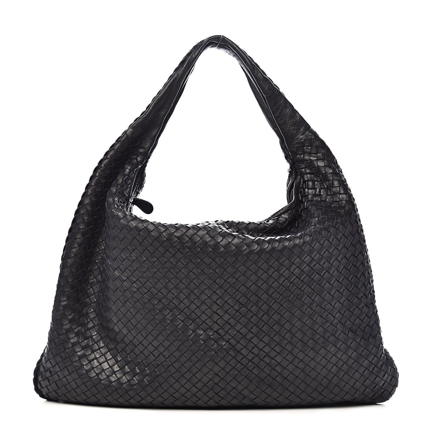 Bottega Veneta Nappa Intrecciato Maxi Veneta Hobo Tourmaline 1 of 12