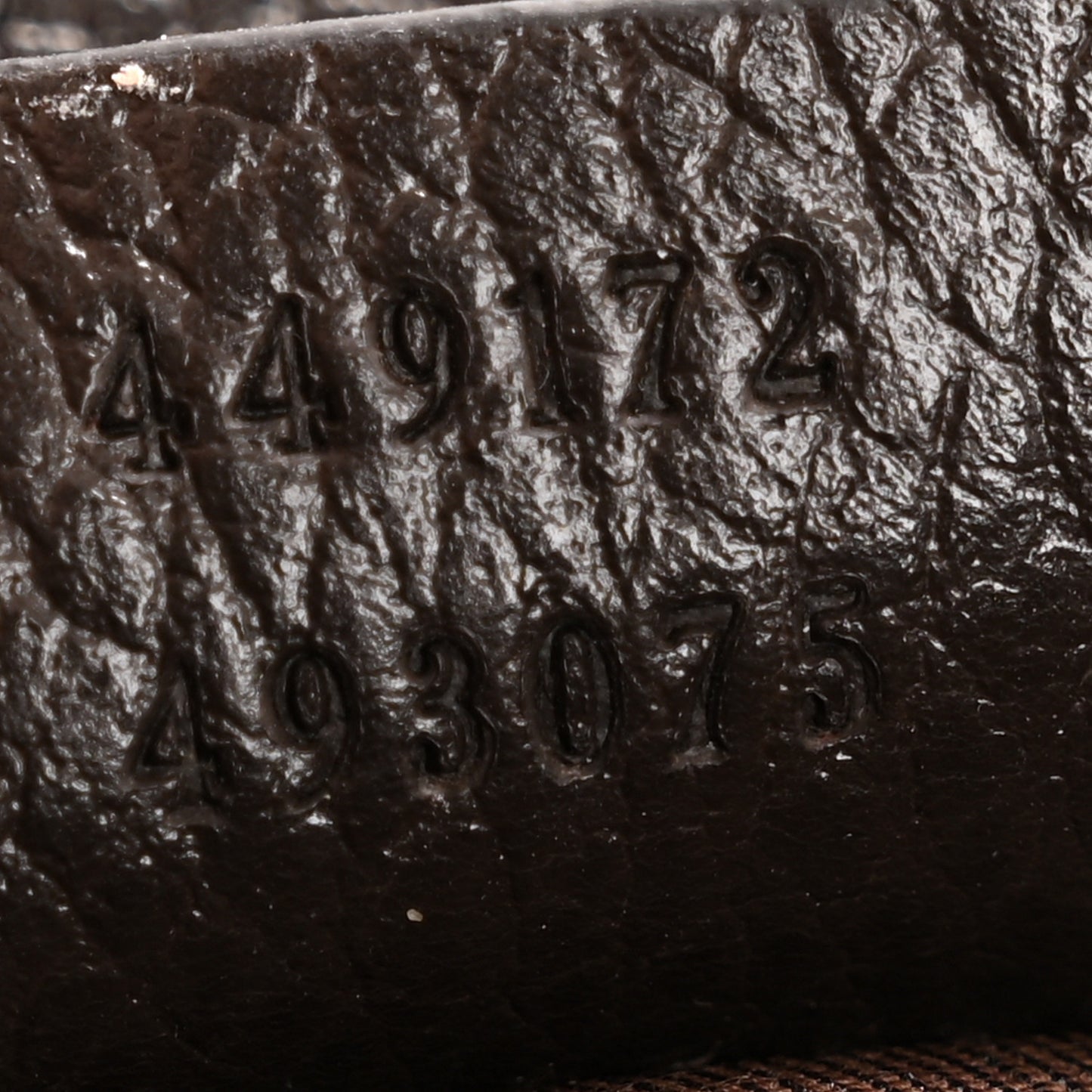 Monogram Flap Messenger Bag Beige Dark Brown