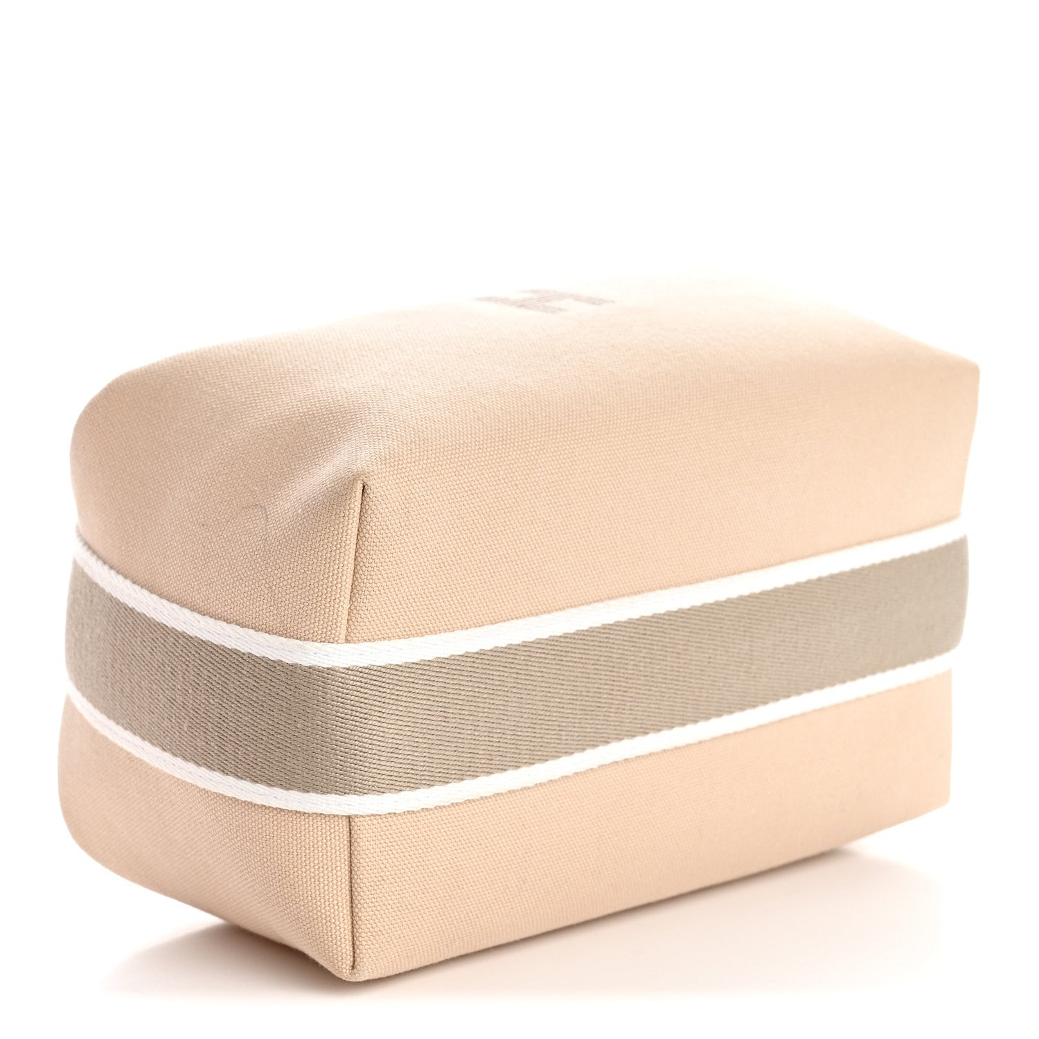Hermes Canvas Small Bride-A-Brac Pouch Natural 4 of 8