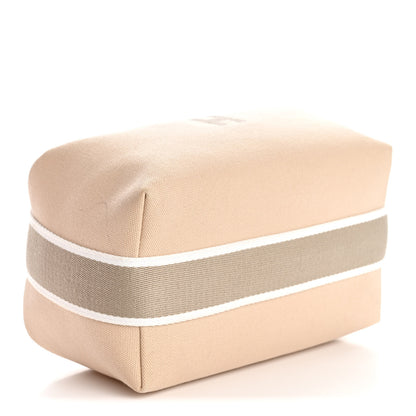 Hermes Canvas Small Bride-A-Brac Pouch Natural 4 of 8