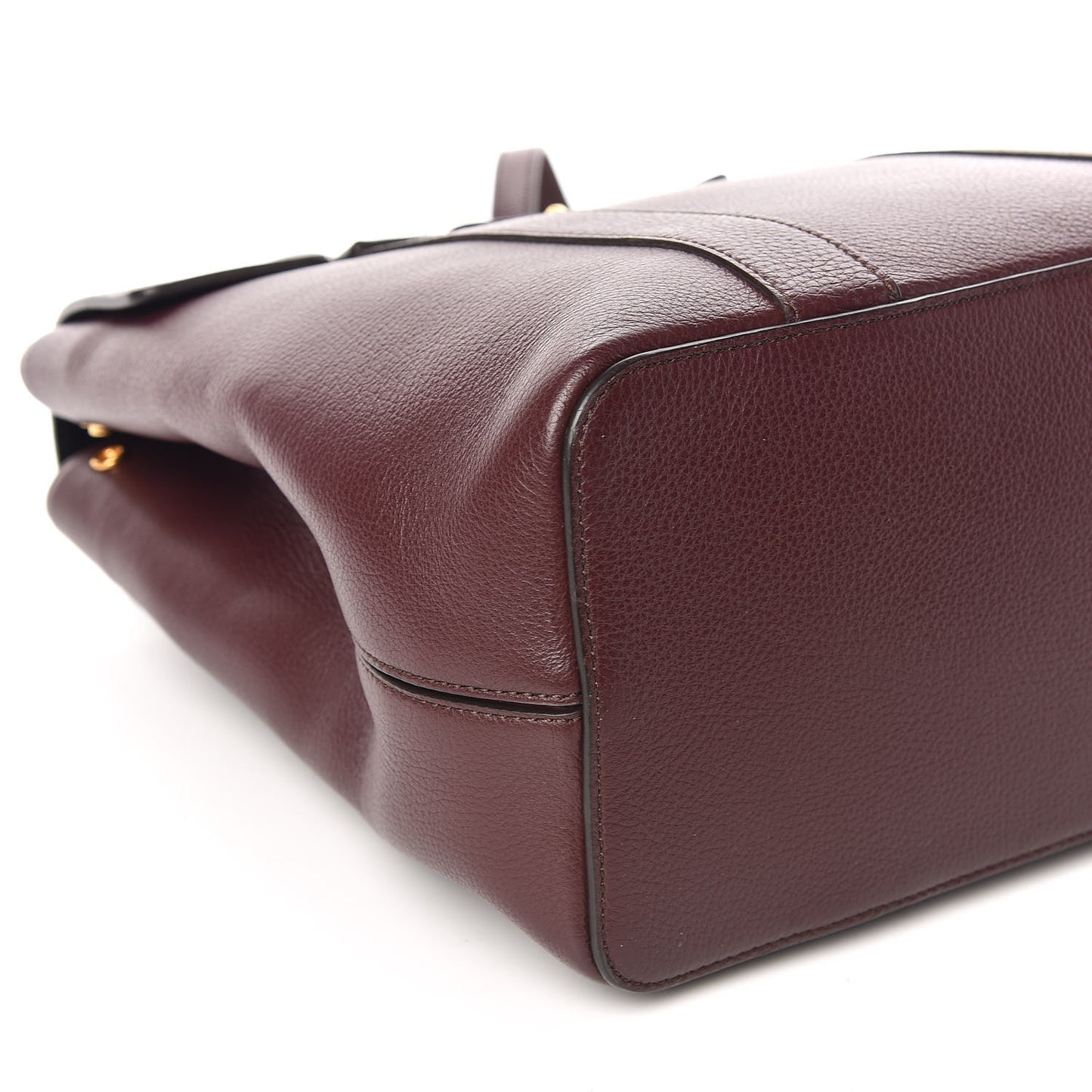 Classic Grain Calfskin Small Bayswater Backpack Oxblood