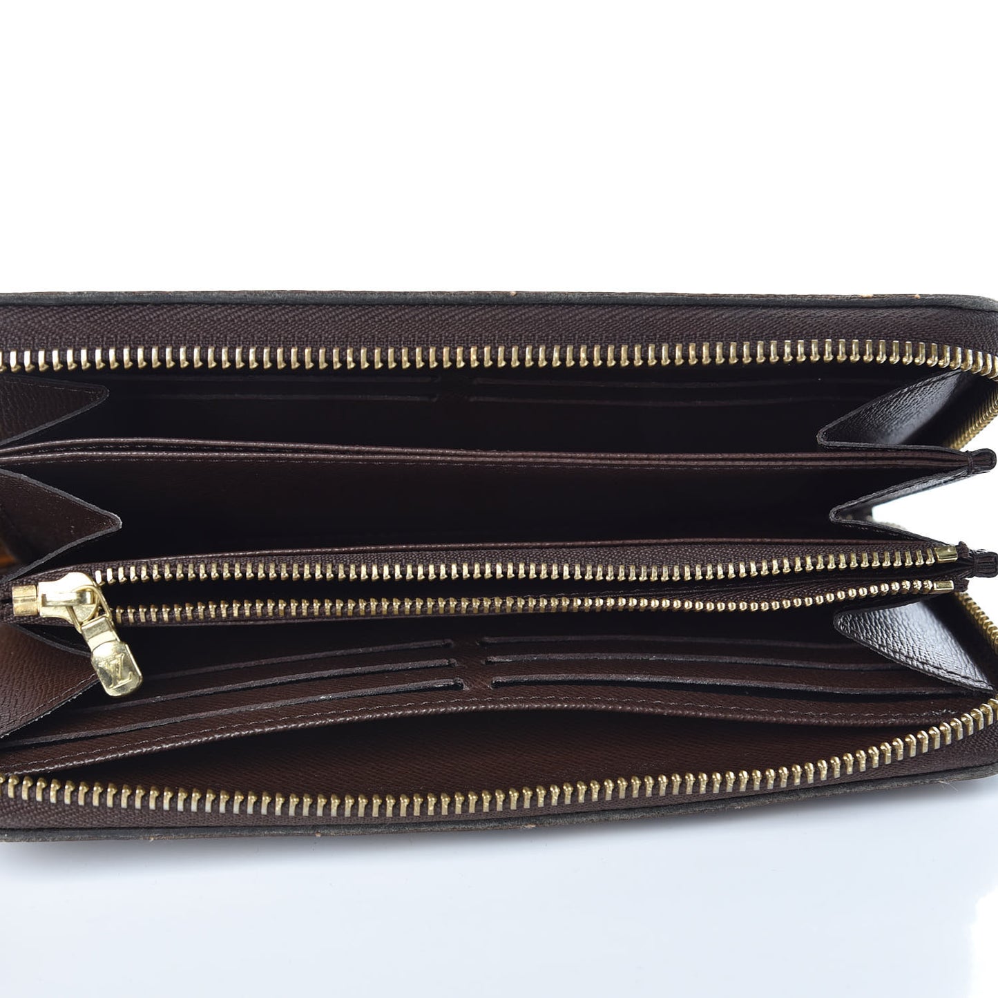 Damier Ebene Zippy Wallet