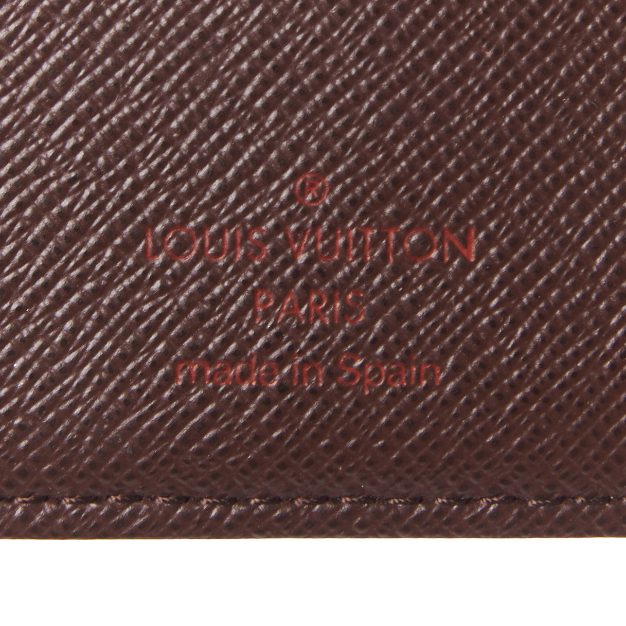 Louis Vuitton Damier Ebene Pocket Agenda Cover 7 of 7