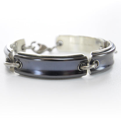 Tiffany Sterling Silver Titanium Link 1837 ID Bracelet 2 of 7