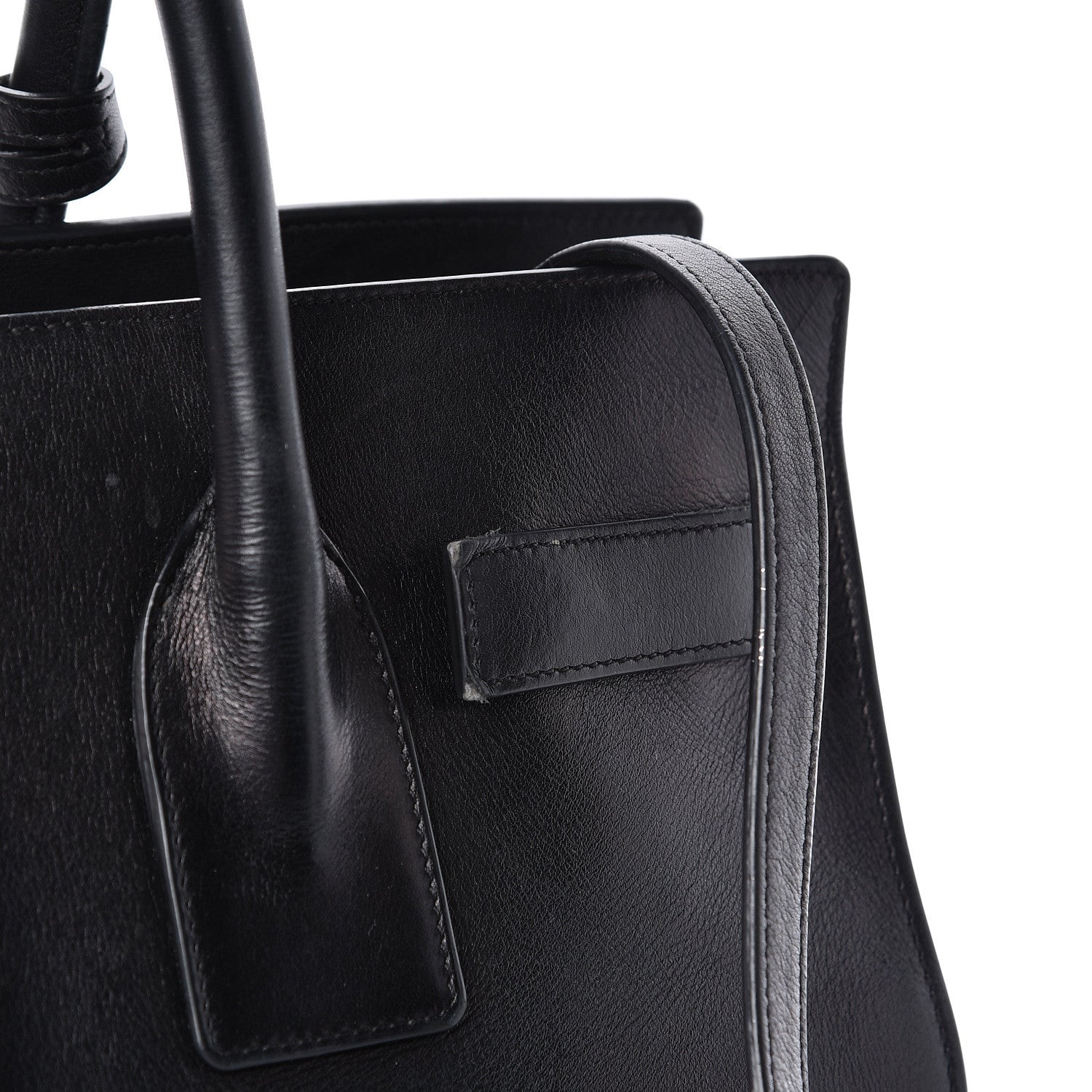 Saint Laurent Calfskin Small Sac De Jour Black 14 of 15
