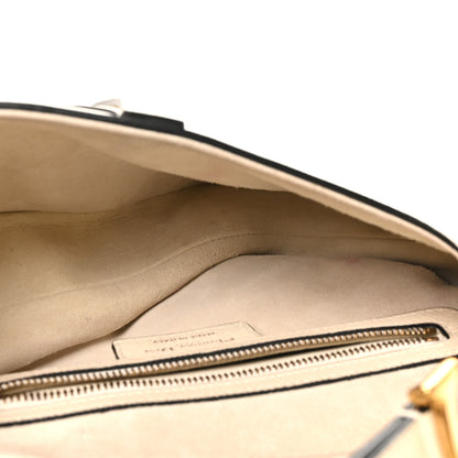 Christian Dior Grained Calfskin Saddle Bag White 5 of 9