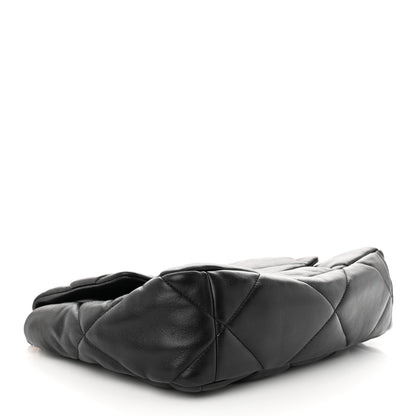 Chanel Lambskin Quilted Large Chanel 19 Flap Black 4 of 10