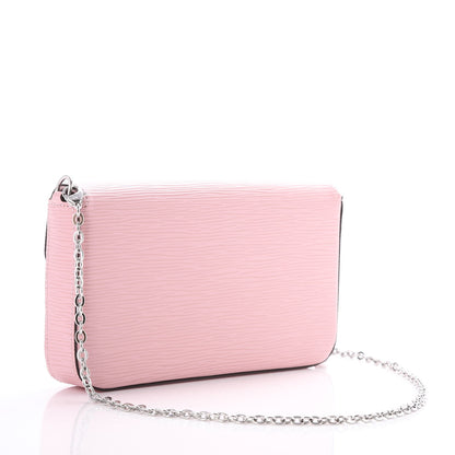 Louis Vuitton Epi Pochette Felicie Rose Ballerine 3 of 9