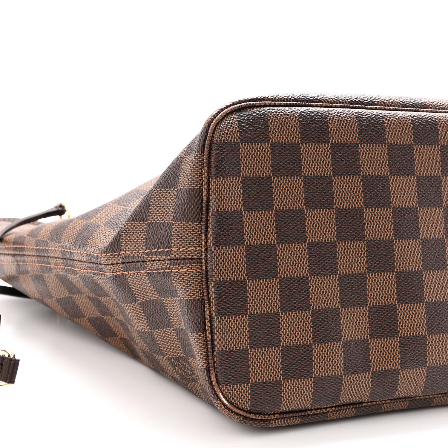 Louis Vuitton Damier Ebene Neo Neverfull MM Rose Ballerine 10 of 11