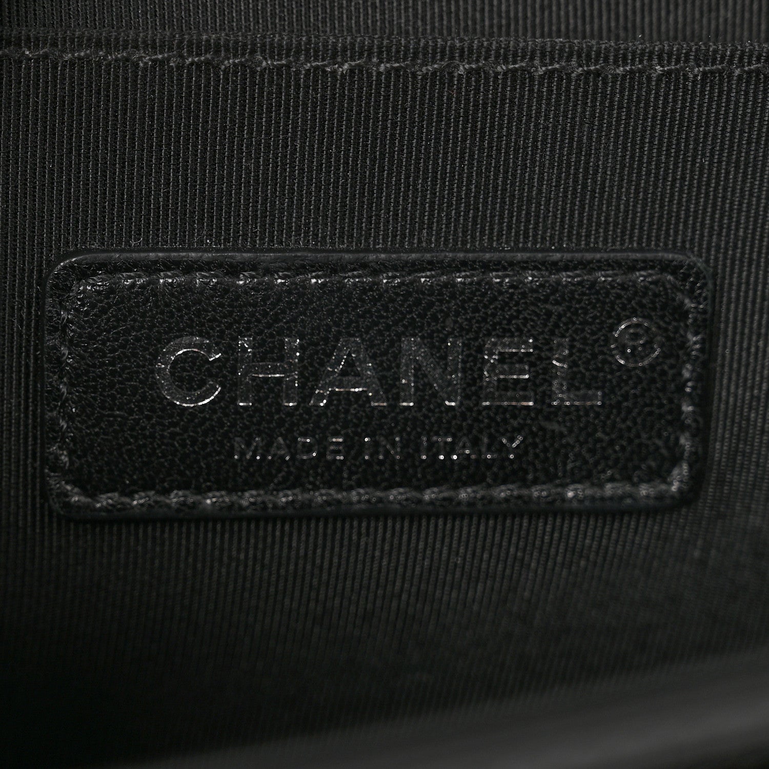 Chanel Patent Glitter PVC Chevron Quilted Medium Boy Flap Black Silver 7 of 10