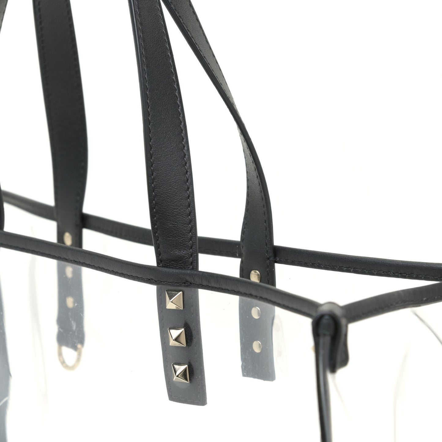 Plexy VLTN Small Shopping Bag Transparent