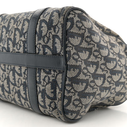 Christian Dior Monogram Boston Navy Blue 10 of 15