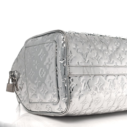 Louis Vuitton Monogram Miroir Speedy 30 Silver 7 of 8