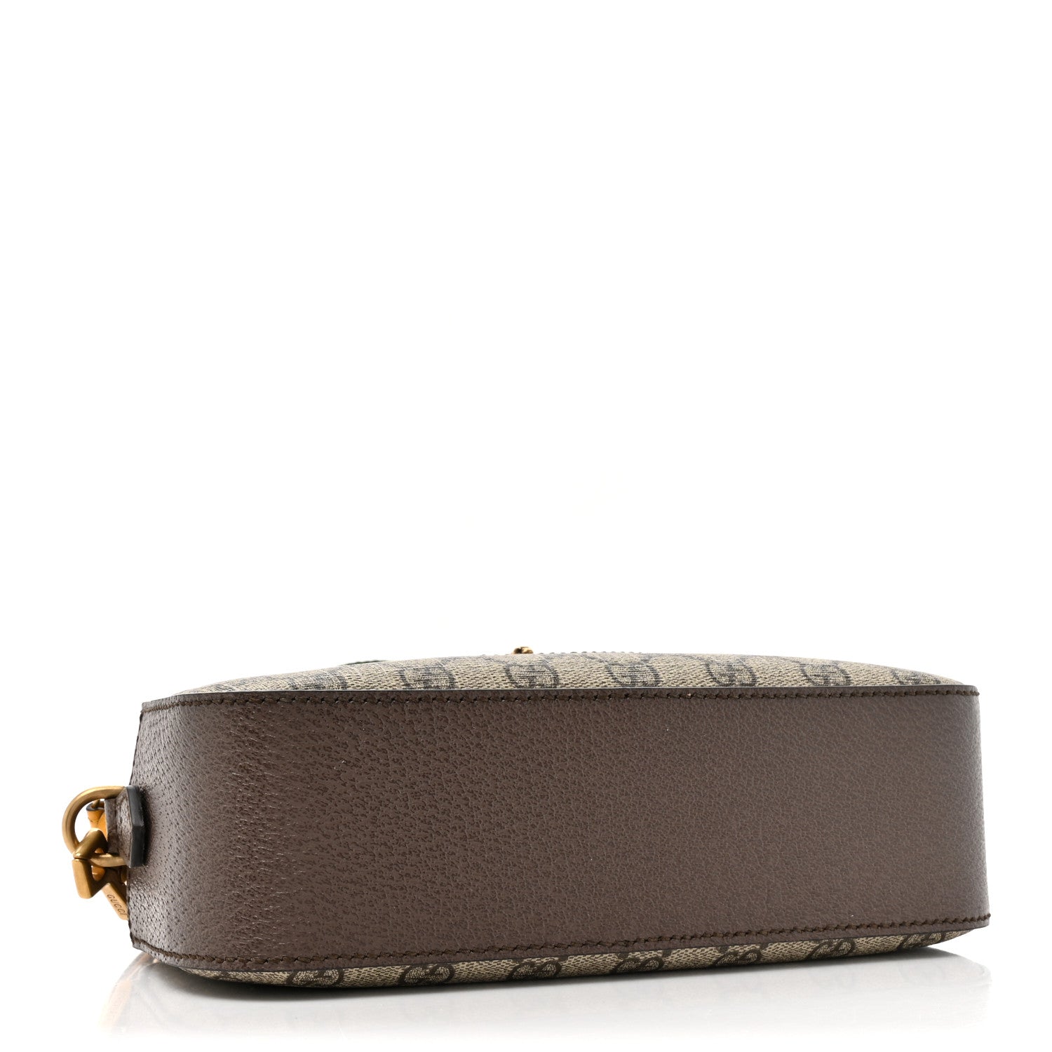 Gucci GG Supreme Monogram Web Neo Vintage Shoulder Bag Beige New Acero Crop 4 of 11