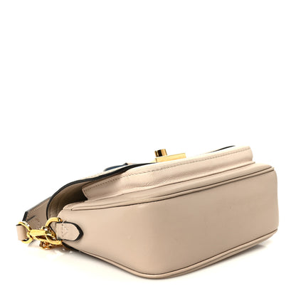 Louis Vuitton Grained Calfskin Lockme Tender Greige 4 of 11