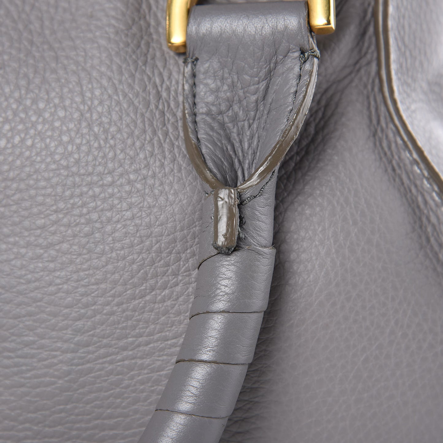 Calfskin Medium Marcie Satchel Cashmere Grey
