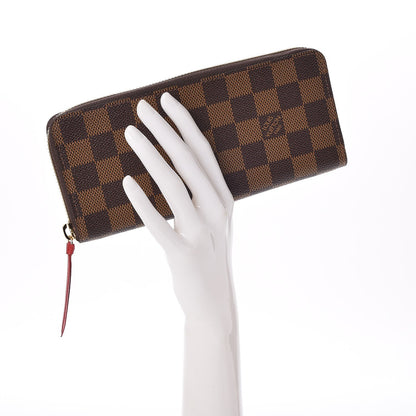Louis Vuitton Damier Ebene Clemence Wallet 2 of 7