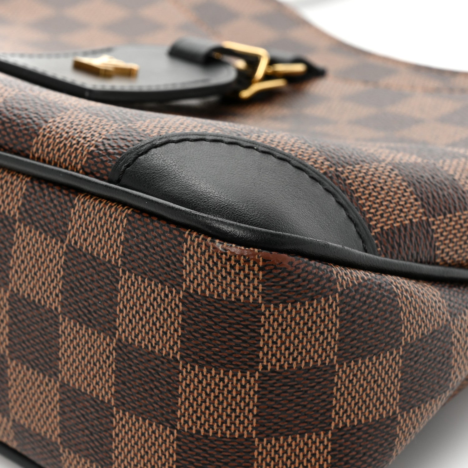 Louis Vuitton Damier Ebene Odeon PM Black 10 of 12
