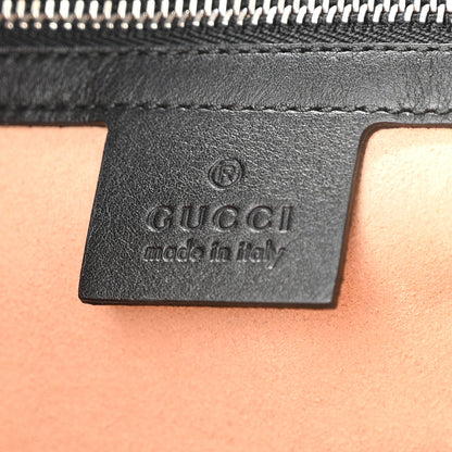 Gucci Calfskin Web Stripe Medium Dionysus Hobo Black 6 of 11