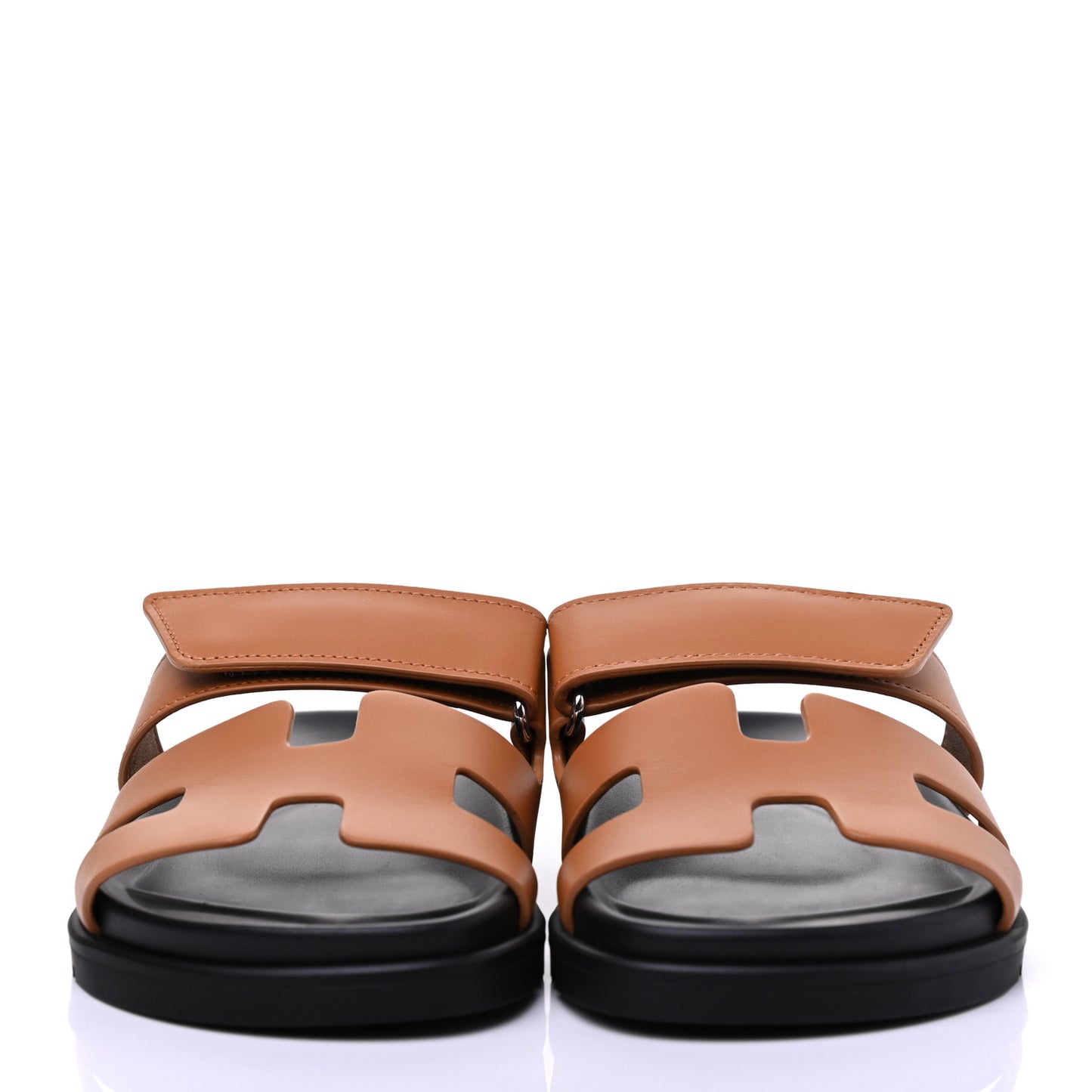 Calfskin Womens Chypre Sandals 35.5 Gold