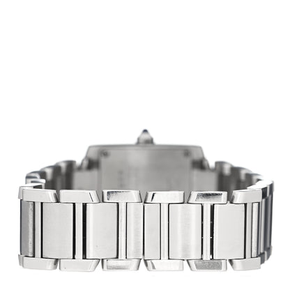 Cartier Stainless Steel 20mm Tank Francaise Quartz Watch 3 of 4
