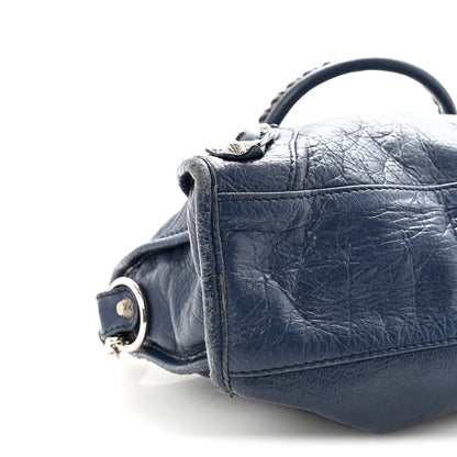 Balenciaga Agneau Giant 12 Silver Hardware S City Bleu Roi 9 of 10