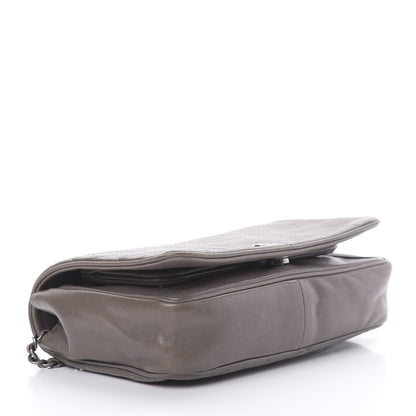 Chanel Calfskin Diamond Stitched Flap Grey 4 of 11