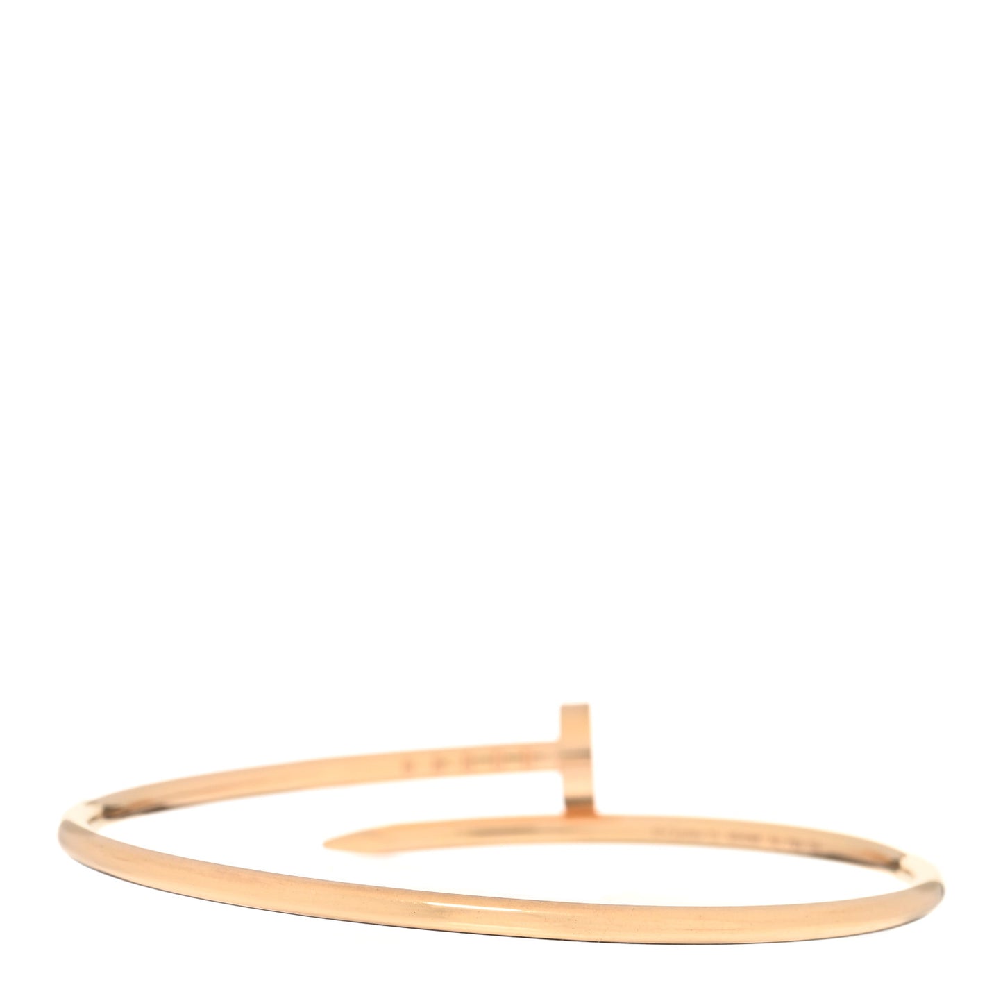 18K Pink Gold Small Juste Un Clou Bracelet 15